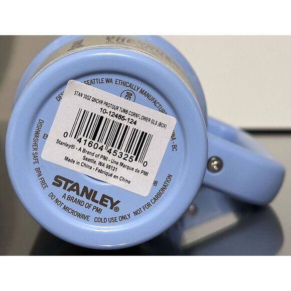 STANLEY QUENCHER PROTOUR FLIP STRAW TUMBLER, 30OZ- CORNFLOWER GLOSS - Picture 5 of 5